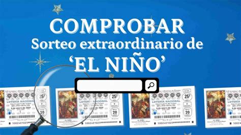 loteria del niño 2024 comprobar numero